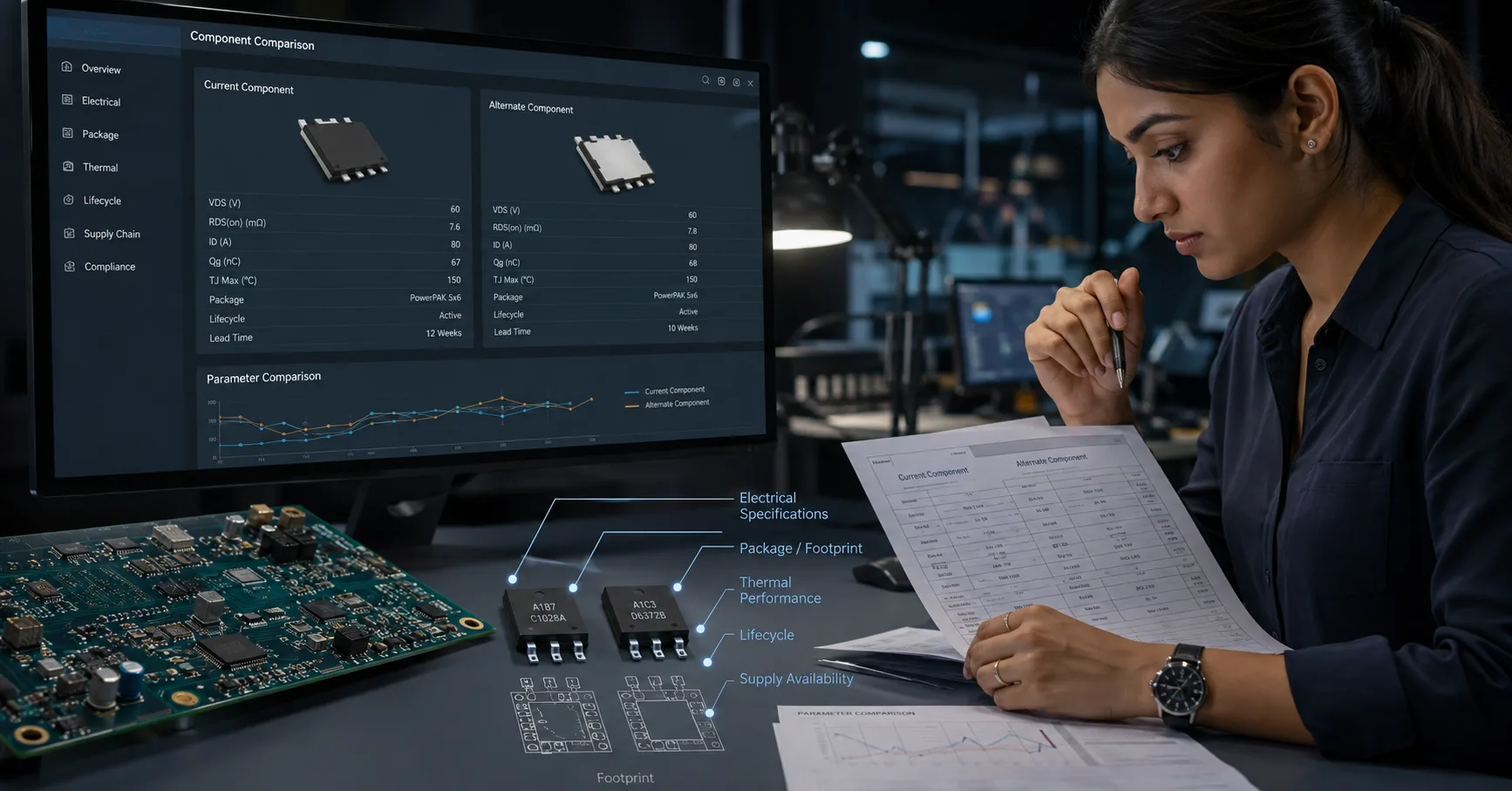 How to Choose Alternate Components Without Creating New Design Risk