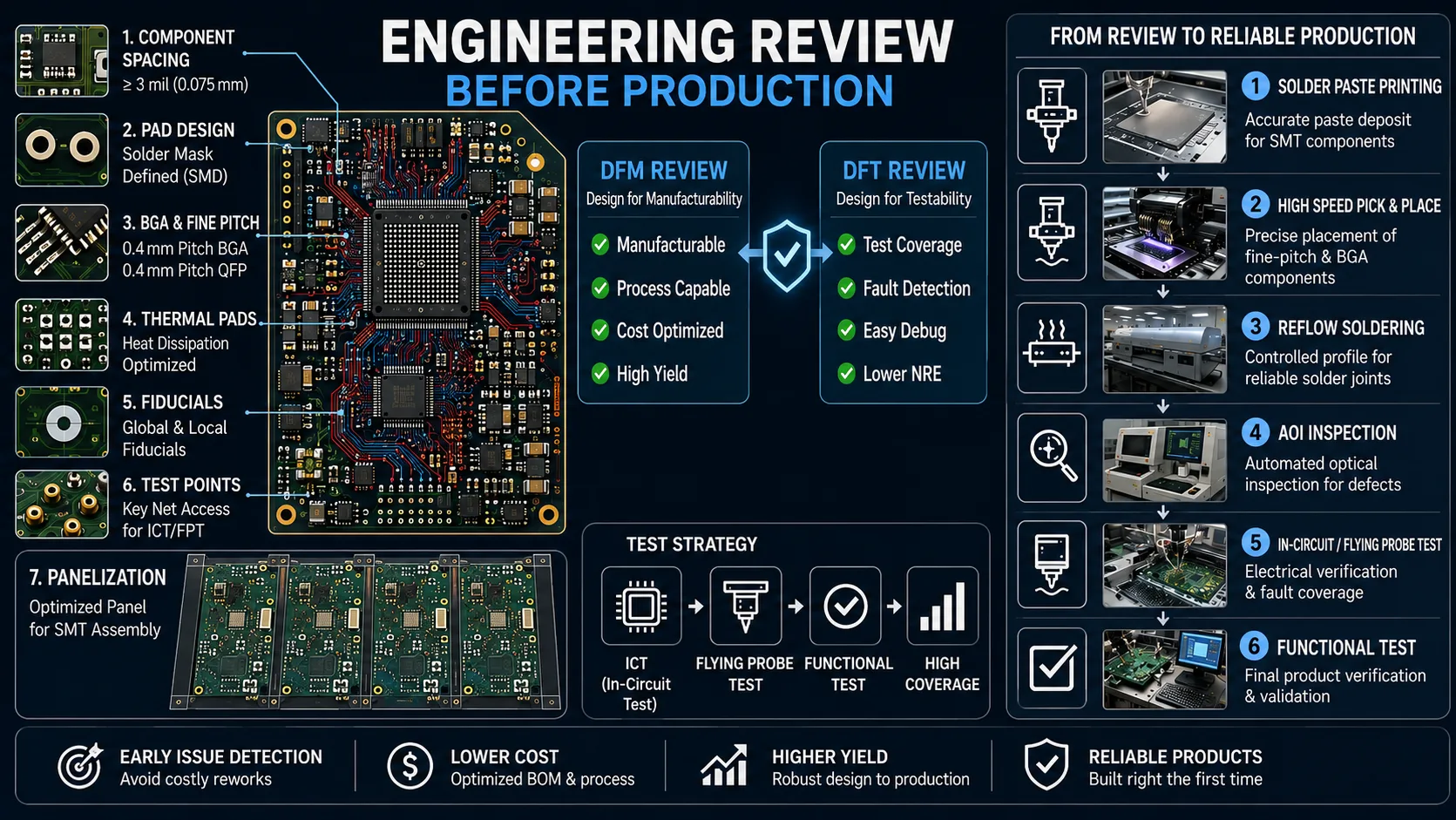 DFM/DFT ENGINEERING REVIEW