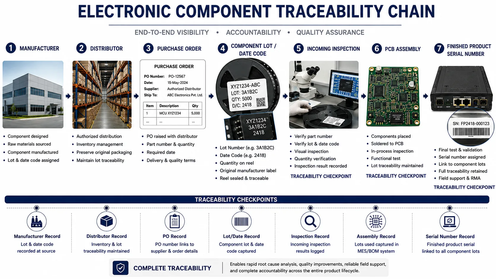 Component Traceability Chain