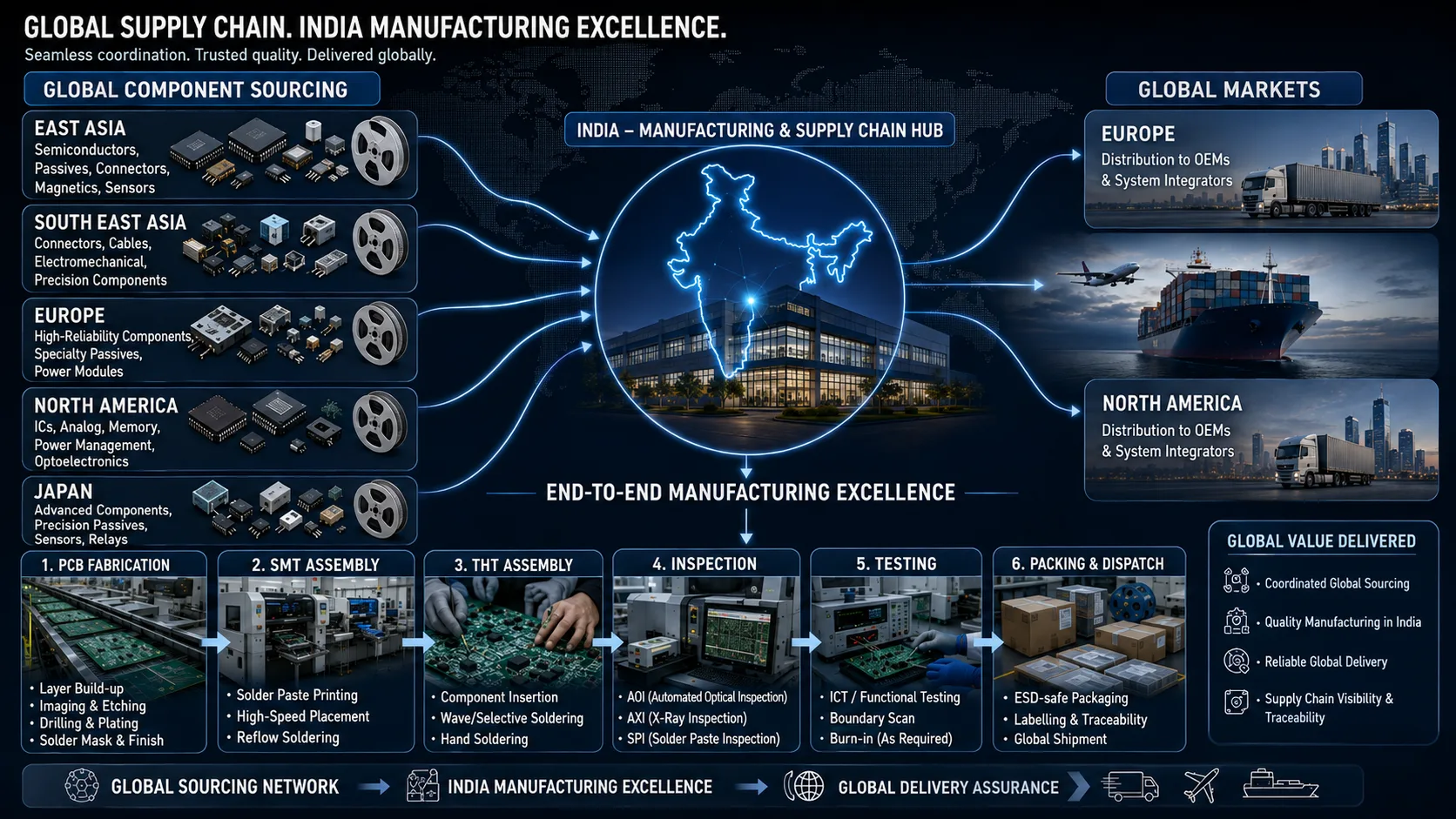 GLOBAL COMPONENT SOURCING THROUGH INDIA